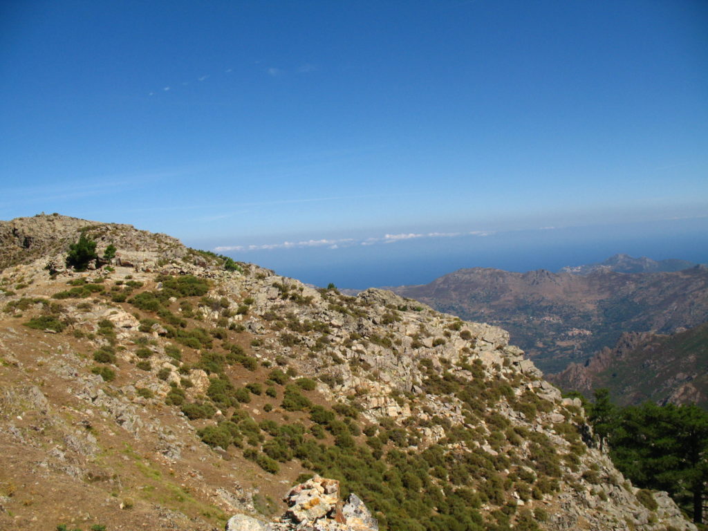 Výhledy na Korsice na trase GR 20