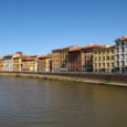 Itálie-Pisa nábřeží